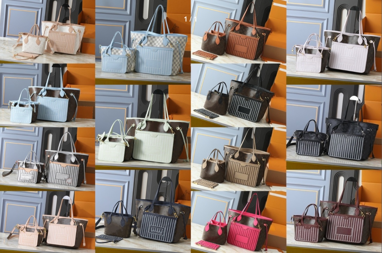 M14994 10ANever Shopping Full bags Reversible handbags Womens Designer tote bag mommy Womens Designer Weekend travel Crossbody Luxury handbags Shoul