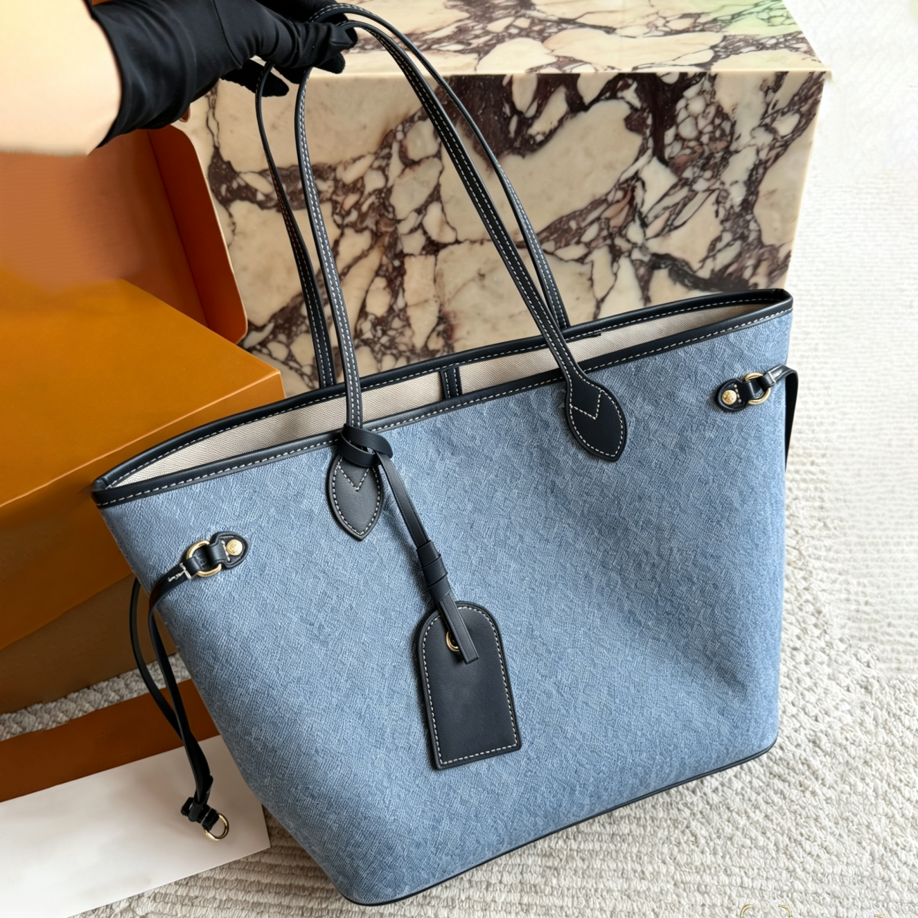 2026 Designer MM Neverfultote Bag Luxury Embroider Bag Travel Bag Womens Shoulder Bag Evening Bag Large Capacity Shopping Bag Composite Bag M2A381 M