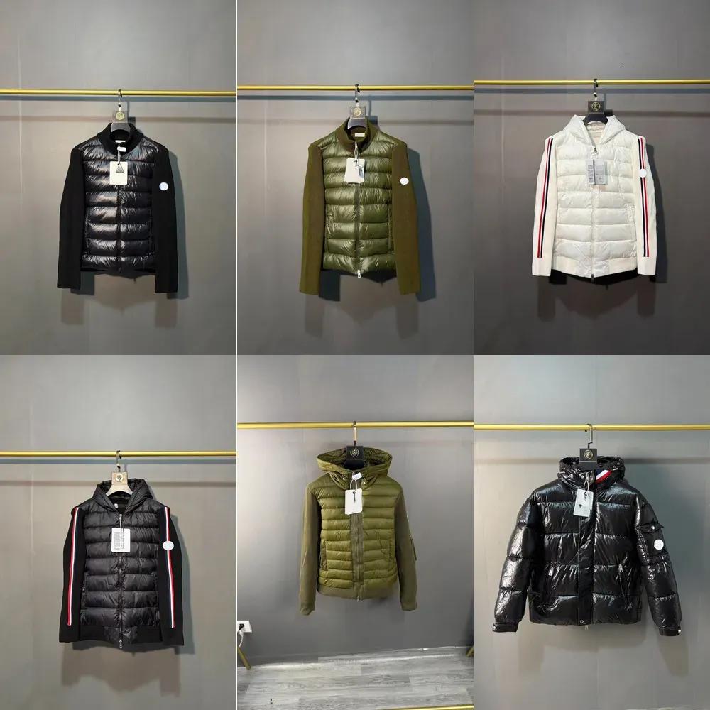 Mens Down Parkas down jackets Mans Puffer Jackets Down Coats Quality Winter Outwear Womens Overcoat Thick Warm Hooded Windbreaker Thick Outwear Coup