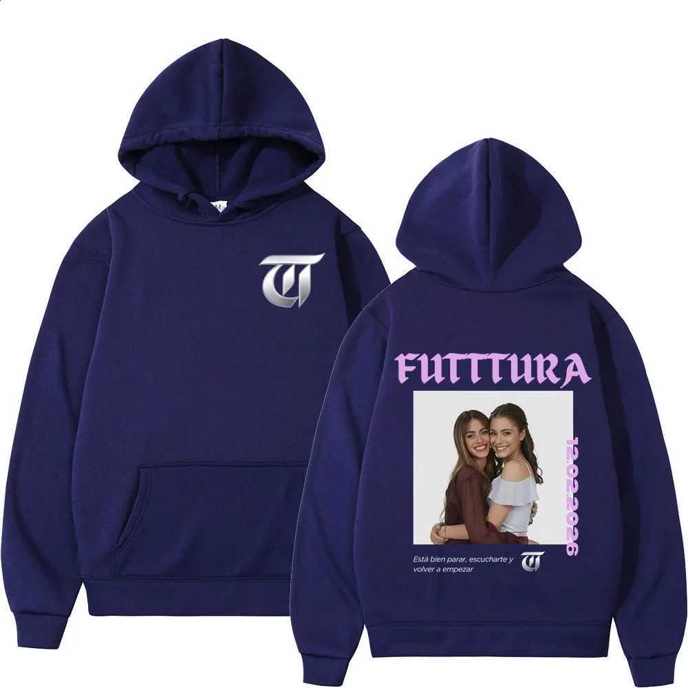 hoodie Singer TINI STOESSEL Christmas Futtura Album 2026 Tour Hoodie Men Women Harajuku Pullover Winter High Quality Casual Sweatshirt Fan Gifts C26