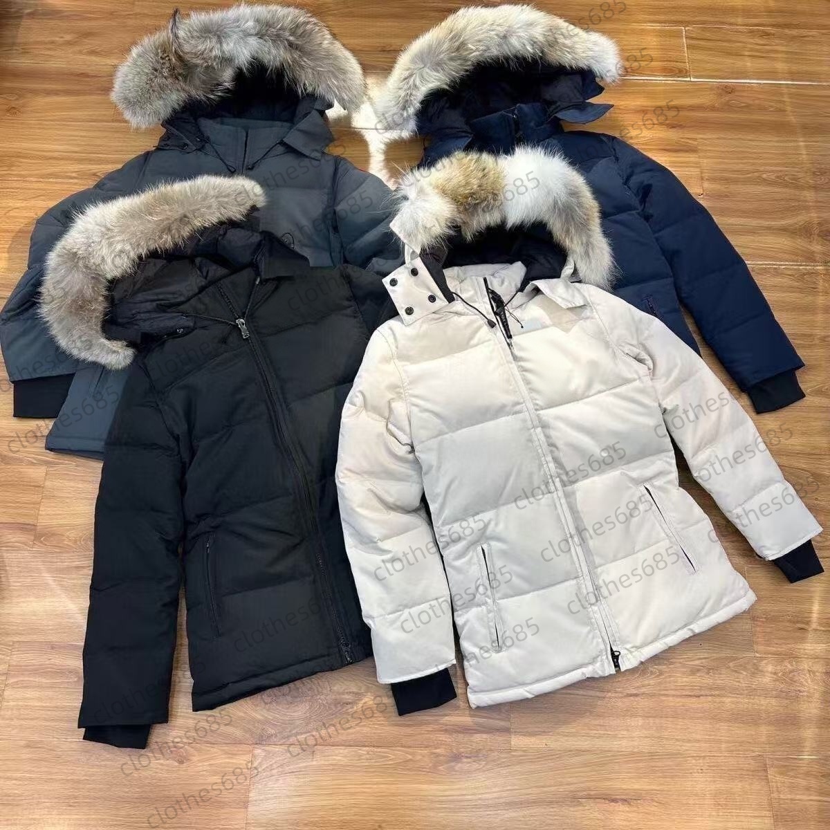 puffer jacket winter jacket women womens coat Fur Collar Thermal Top Female womens autumn winter Large Clothing Coats Doudoune Femme Removable Hoode