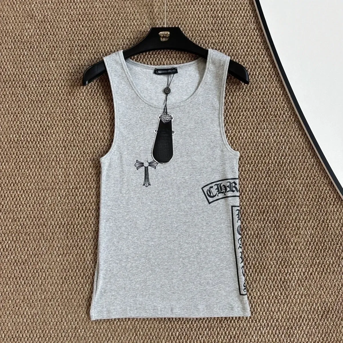 Deadly Doll chrome Tank Top Designer Chrome Tight fit Clothes Shirt For Womens Tank High Quality Brand summer Cotton Chrome Aleggings Women shirts H