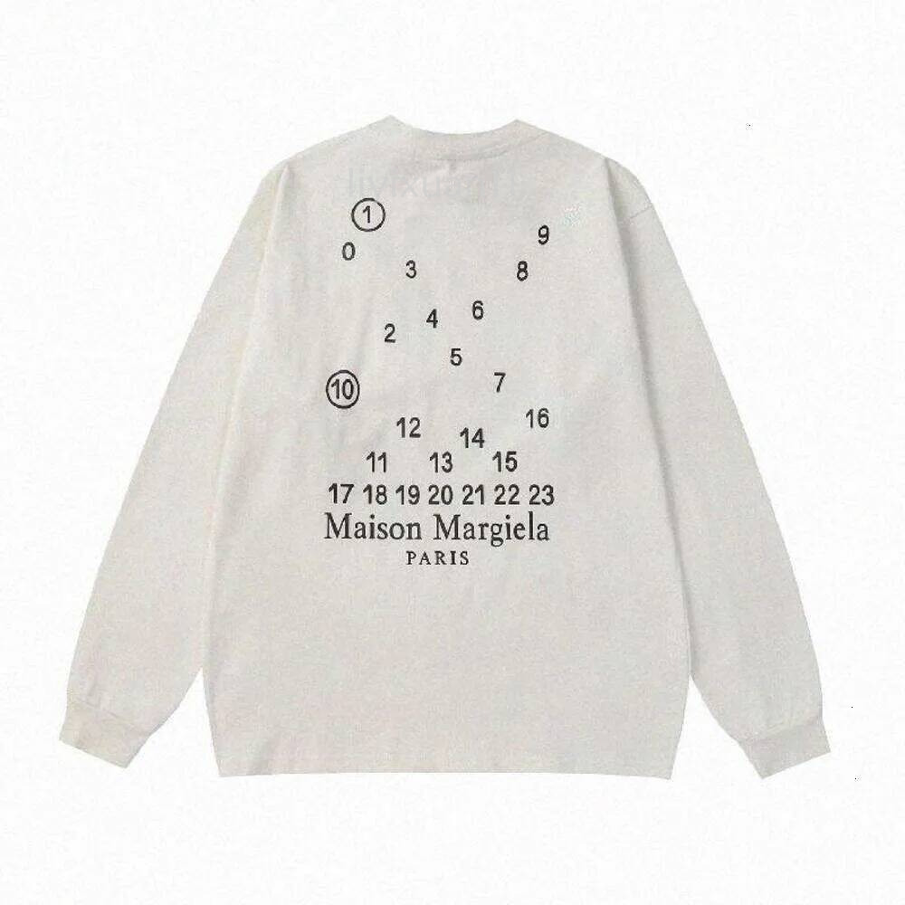 mm6 Hoodie Designer Vintage Hoodie With Unique Number Print Unisex Comfortable Pullover Sweatshirt Men Women Hip Hop Street Digital Mm6 Hoodies 179
