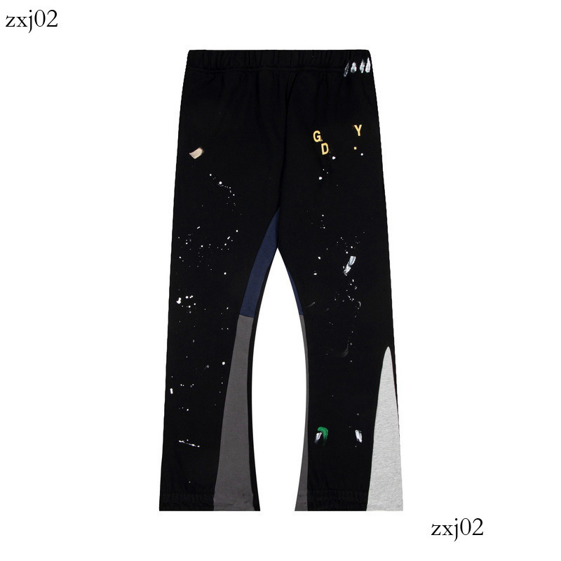 Gally Depotly Women Pants Vertabrae Pants Letter Printing Hip Hop Street Sweatpants Men Women Heavy Fabric Unisex Joggers Drawstring Gallerty Deppt