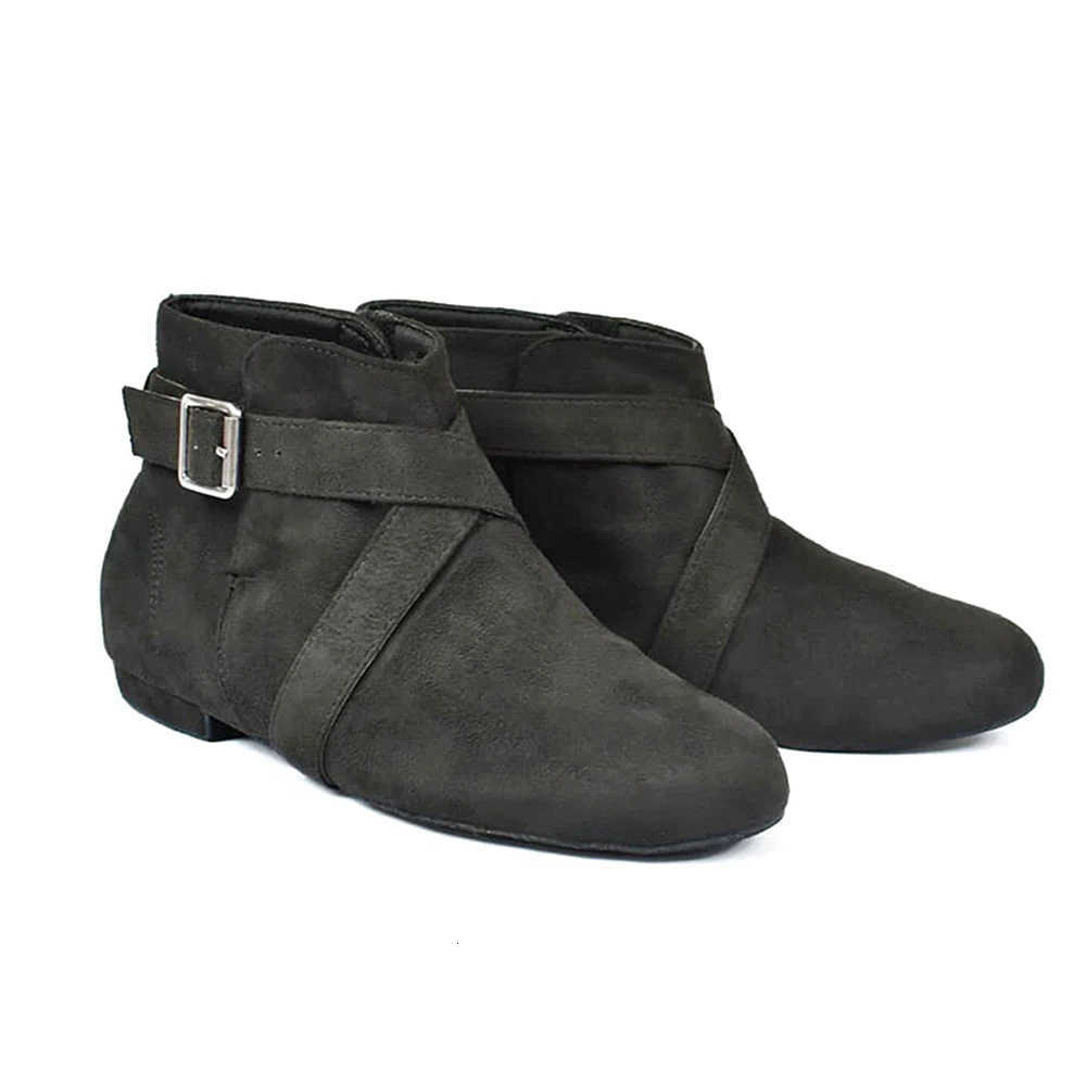 Short Soul Jouncing Tube Urban Ethnic Dance Women Line Dancing Women Dancing Salsa Western Country Suede Long Dance Boots D260916