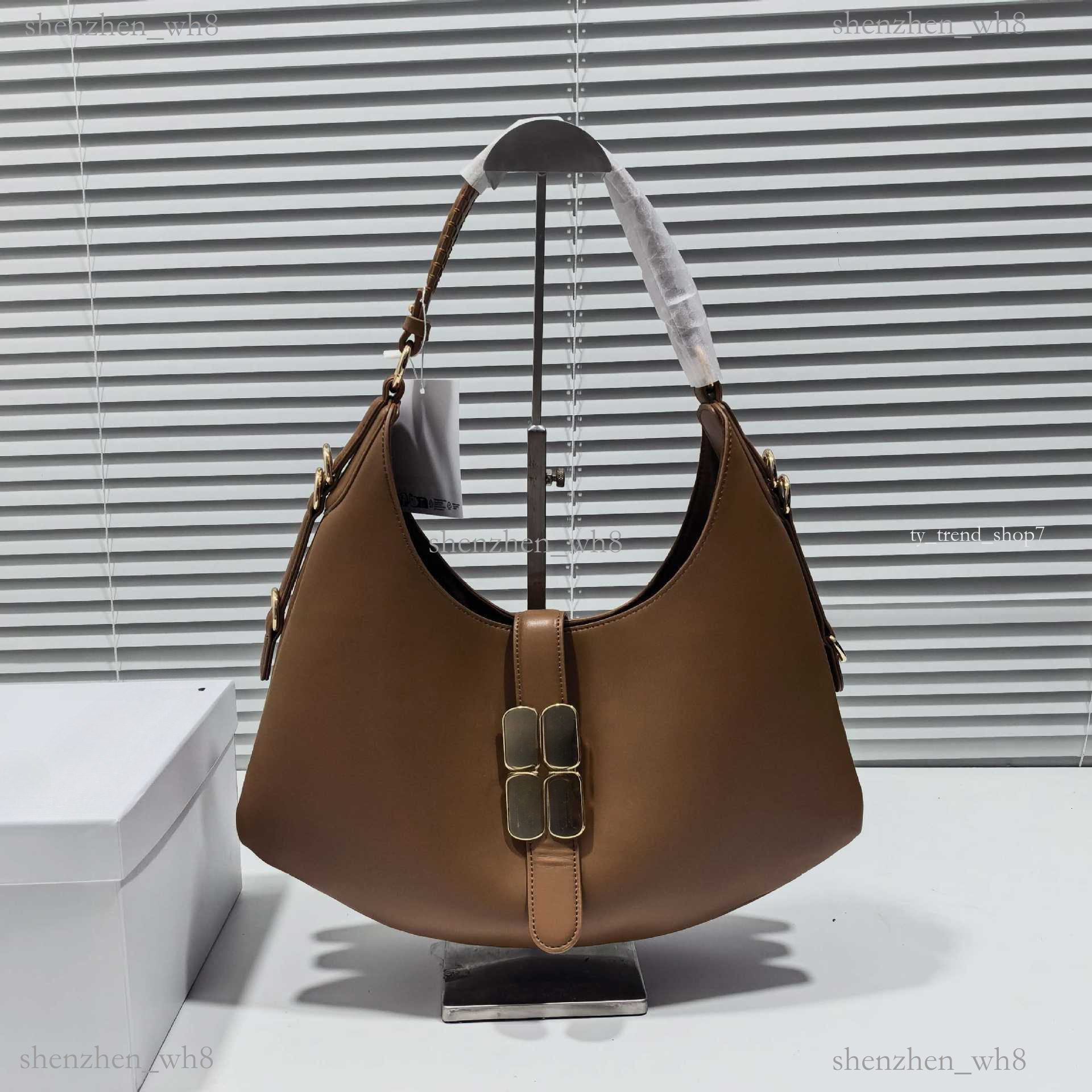 High-end 2026 new model GANNIIBAGS women's bag summer exquisite and sophisticated ganniibags metal buckle Kat handbag, shoulder and underarm ba