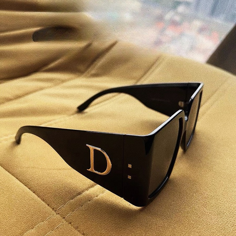 2026 New Big Square Sunglasses for Women Driving Travel Luxury Letters Sun Glasses Ladies Unisex Eyewears Gafas De Sol UV400 J260916