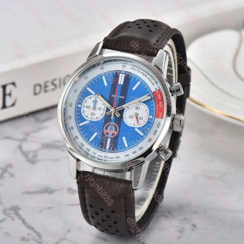 AAA Breitlngitieswatch Luxury Designer Watch Men Breils Watch Chronograph Top Quality Quartz Movement Leather/Steel Strip Watch Casual Business Watc