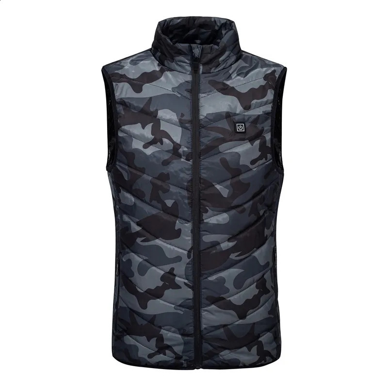 Korean Nine Zone USB Warm Electric Clothing Heating Vest Men'S And Women'S Fishing Boy Coat 260916