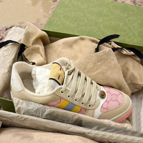 Women's dirty shoes with chips 2024 new style distressed canvas for women Q260916