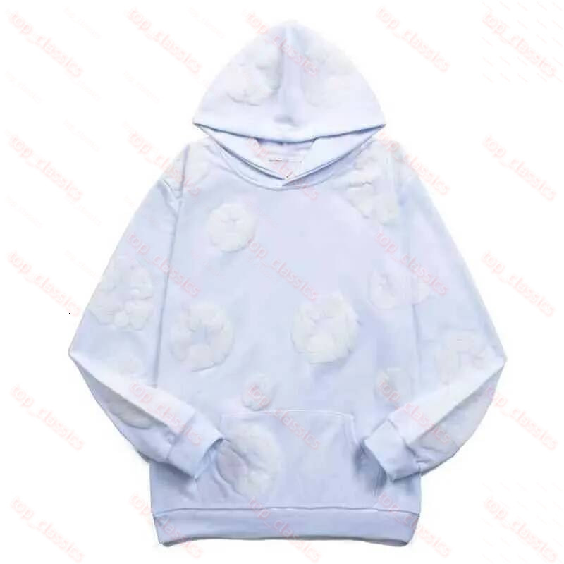 Denim Teears Hoodies Designer Mens Hoodie Hip Hop Streetwear Foam Printed Kapok Pullover Denumtear Hoodie Sweatshirts Cotton Fashion Casual Denim Ho