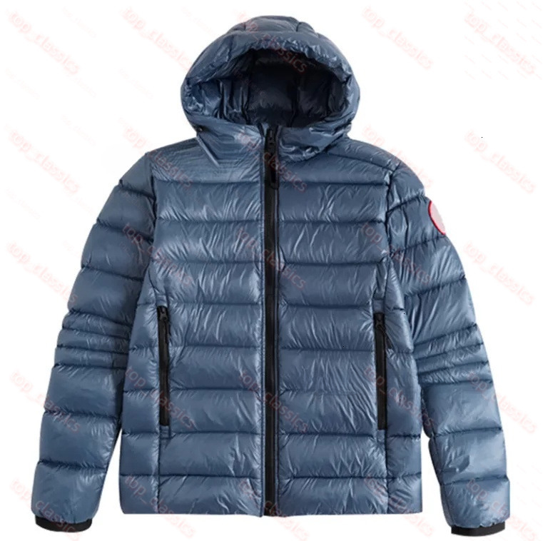 Canadian Puffer Jacket Designer Puffer Jacket Crofton Canadian White Duck Down Jacketjacket Men Winter Coat With Badge Quality Lightweight Down Jack