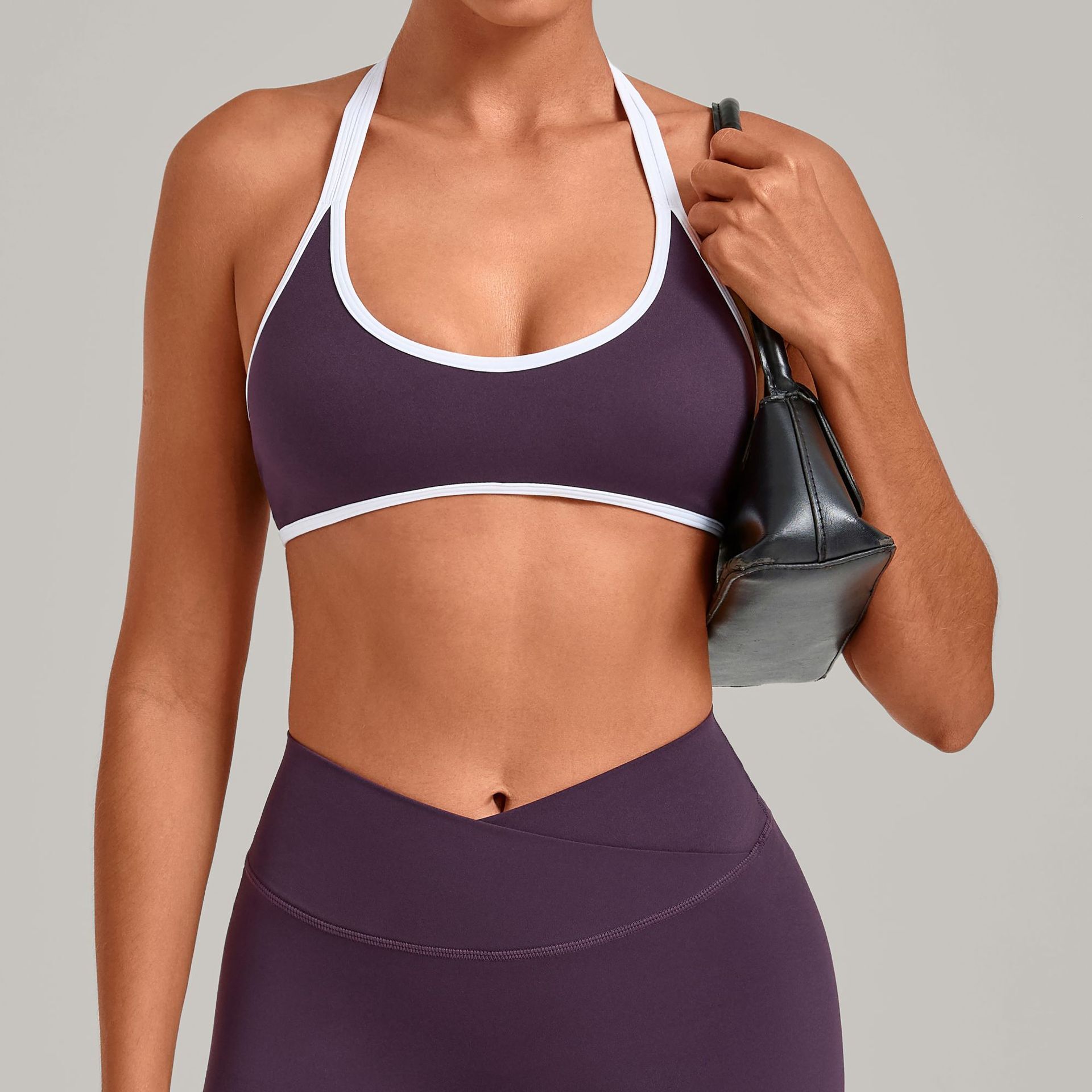 Gym Sports Women Bra Crisscross Back Tight Running Pilates Fitness Bralette Breathable Quick Dry Workout Top Yoga Vest 26Y0916