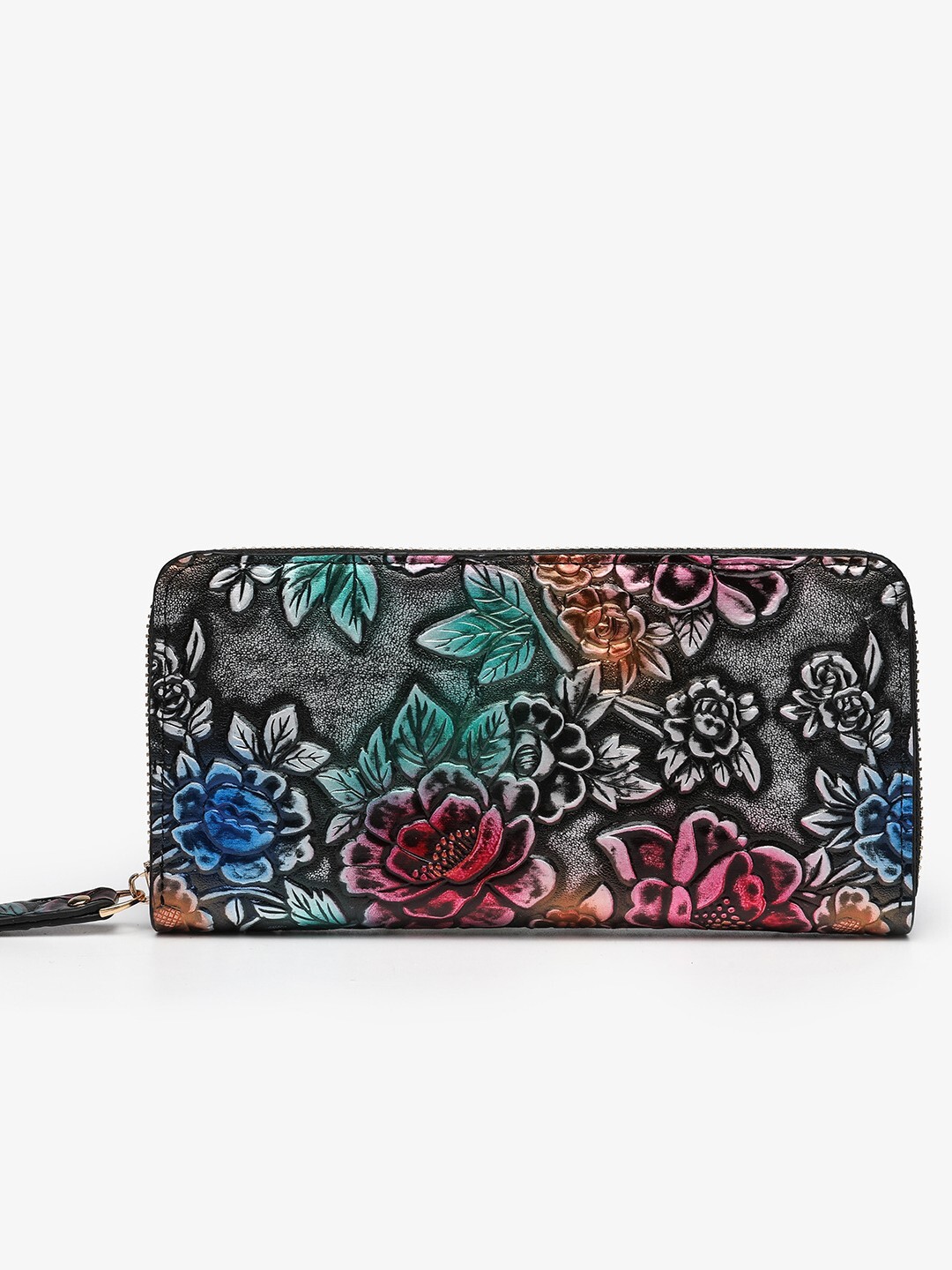 Foreign Trade Carved Women's Wallet Fashion Elegant Clutch Phone Multi-Card Slots Card Holder Coin Evening Bag TB BHULAMTE