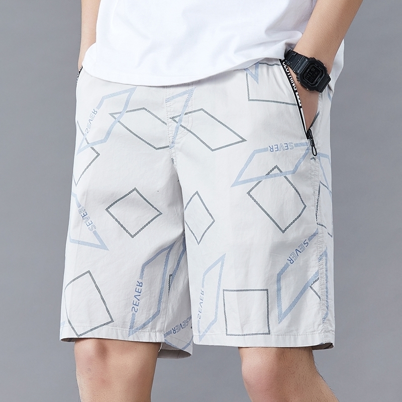 Big Men's Summer Shorts Cotton Knee Pants Golf Plaid Fashion Zipper Pocket Y2K Swim Beach Relaxed Fit Jogger Shorts 260915