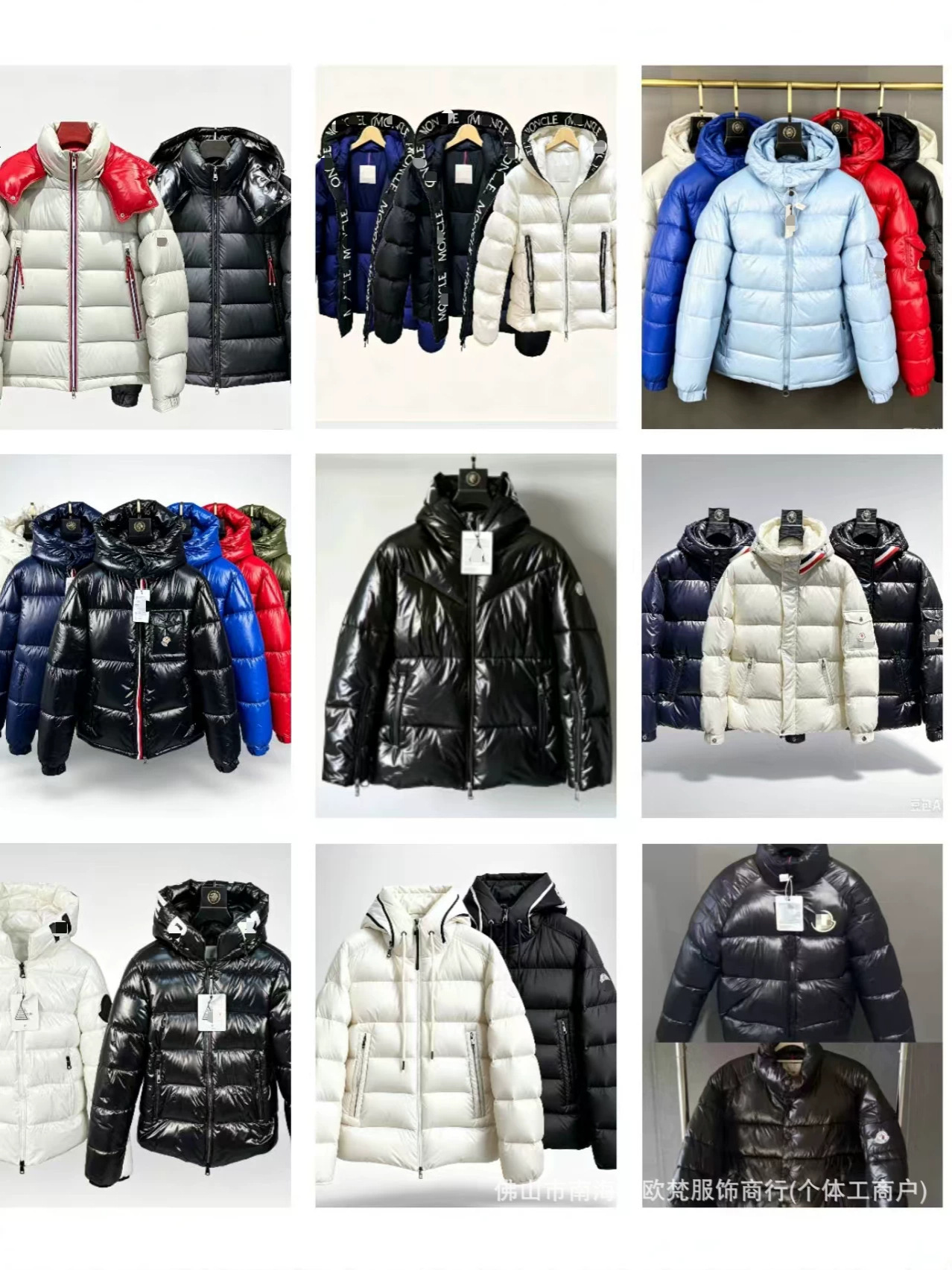 Cross-border foreign trade, Mongolian-style high-end, multi-style, thickened, warm, windproof hooded down jackets for men and women
