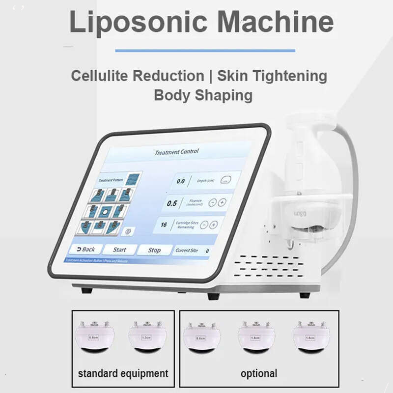 2026 New Selling Liposonic HIFU Fat Burn Cellulite Reduction Slimming Machine Body Shaping Machine Skin Tightening Facial Lifting Lipo Slimming Mach