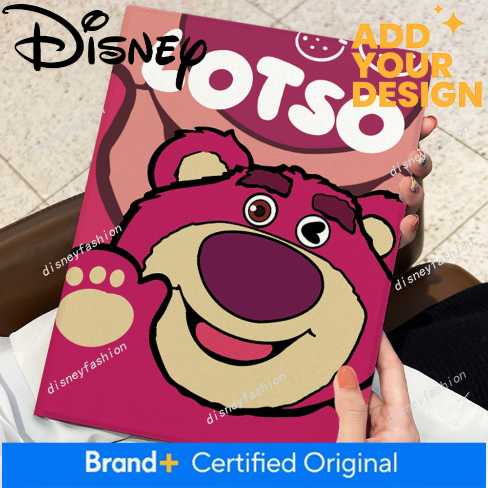 Suitable for iPad Protective 2022 New Model Air5 Strawberry Bear Ipadpro11 Book-Style Mini6 with Pen Slot 10.2inch Silk Pattern Ipad9 Tenth Generati