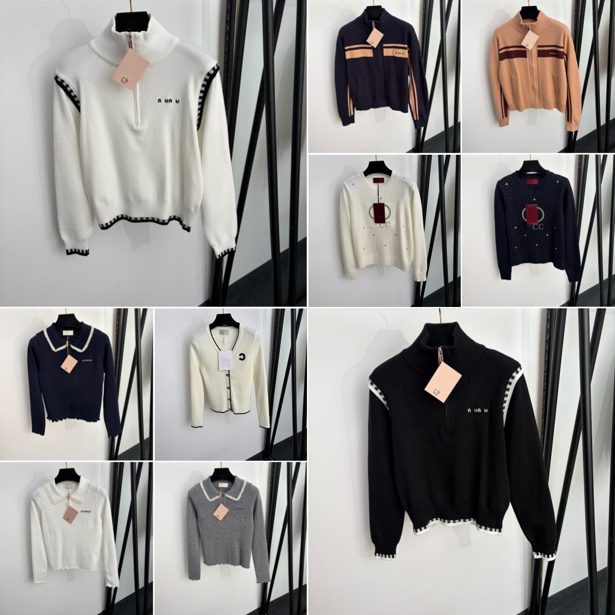 Classic Logo Sweatshirt Fashion Wool Charm Sweaters Christmas Day Brand Sweater Top Winter Autumn Designer Sweaters Top Clothing