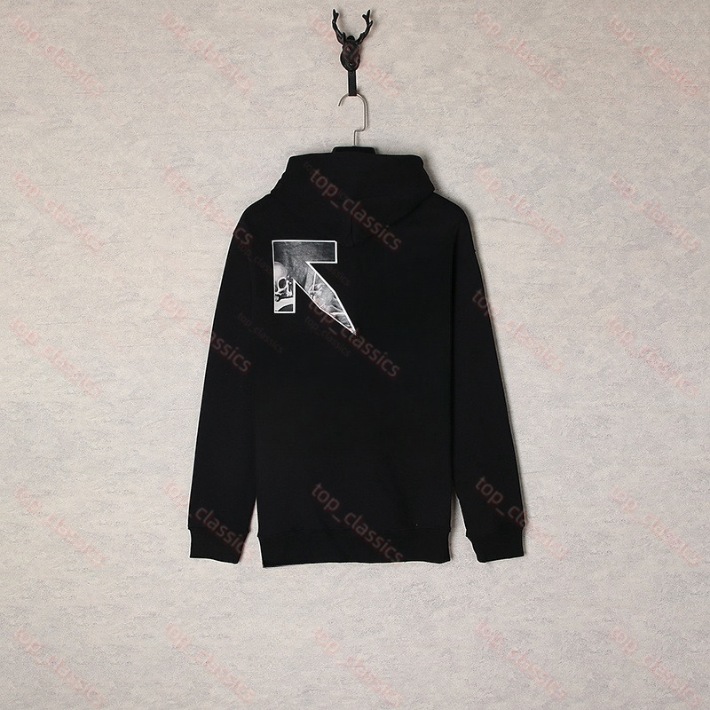 Off White Hoodies Mens Designer Hoodie Offes White Sweater Women Design Monet Style Sweater Top Graffiti High Street Trendy Brand Autumn Mens Womens