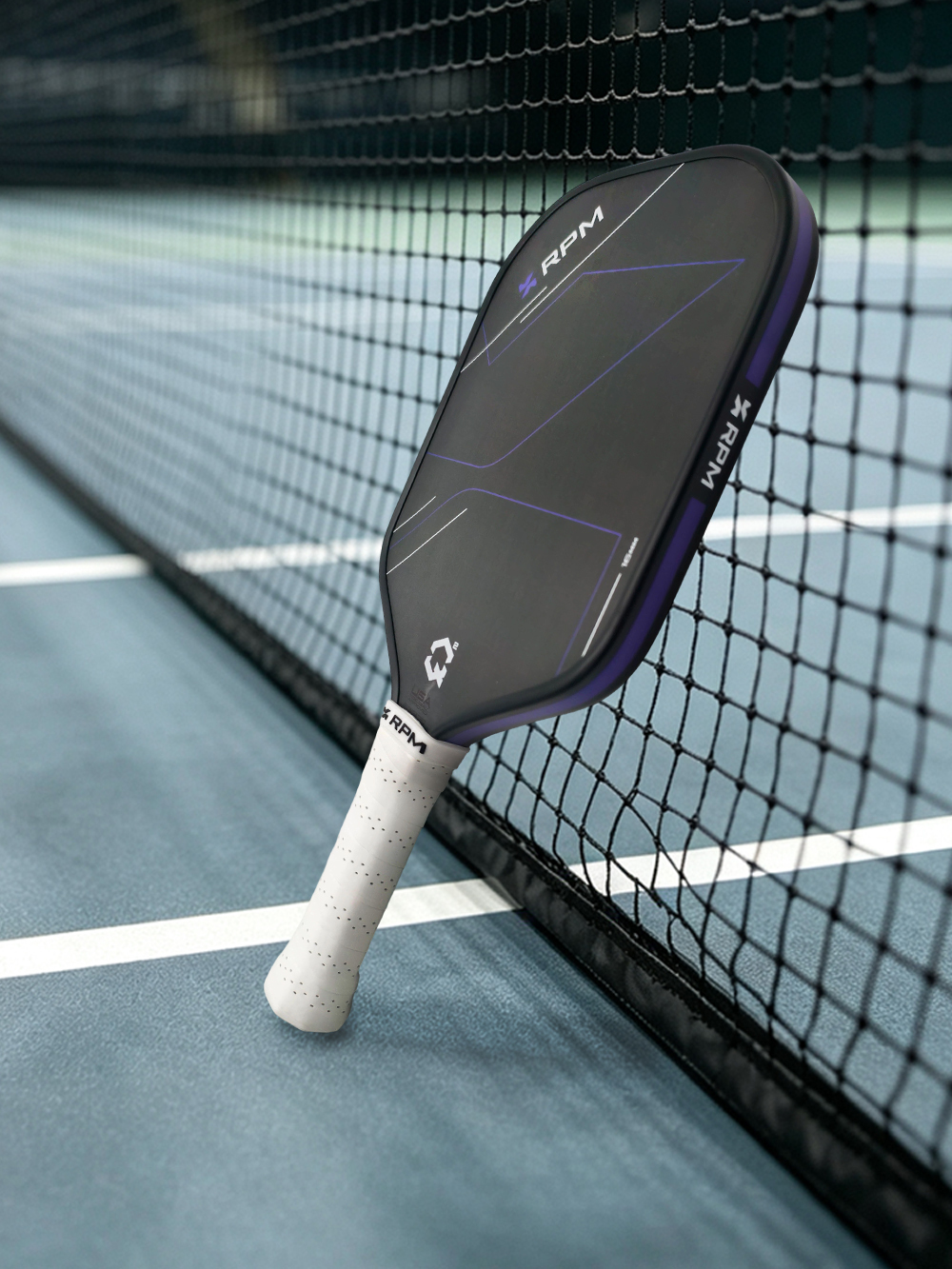 Monvik RPM Q2 CompetitionGrade Pickleball Paddle, Toray T700 Carbon Fiber, HotPress Integrated Molding, 16mm/14mm Dual Thickne J260916