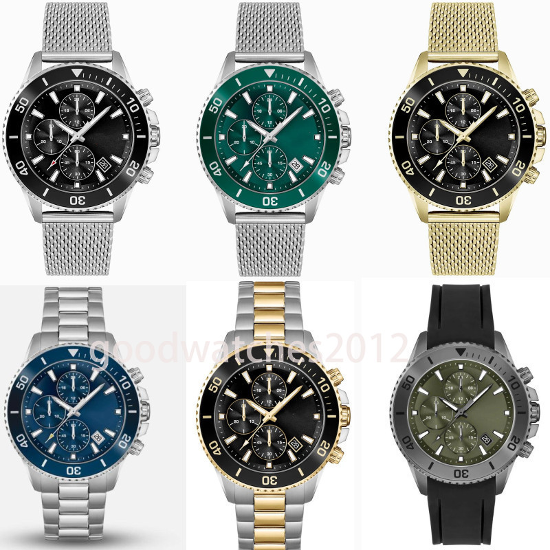 Luxury High-quality Swiss Movement BO Men's Sports Belt Steel Strap Quartz Watches 1513904/1513905/1513906