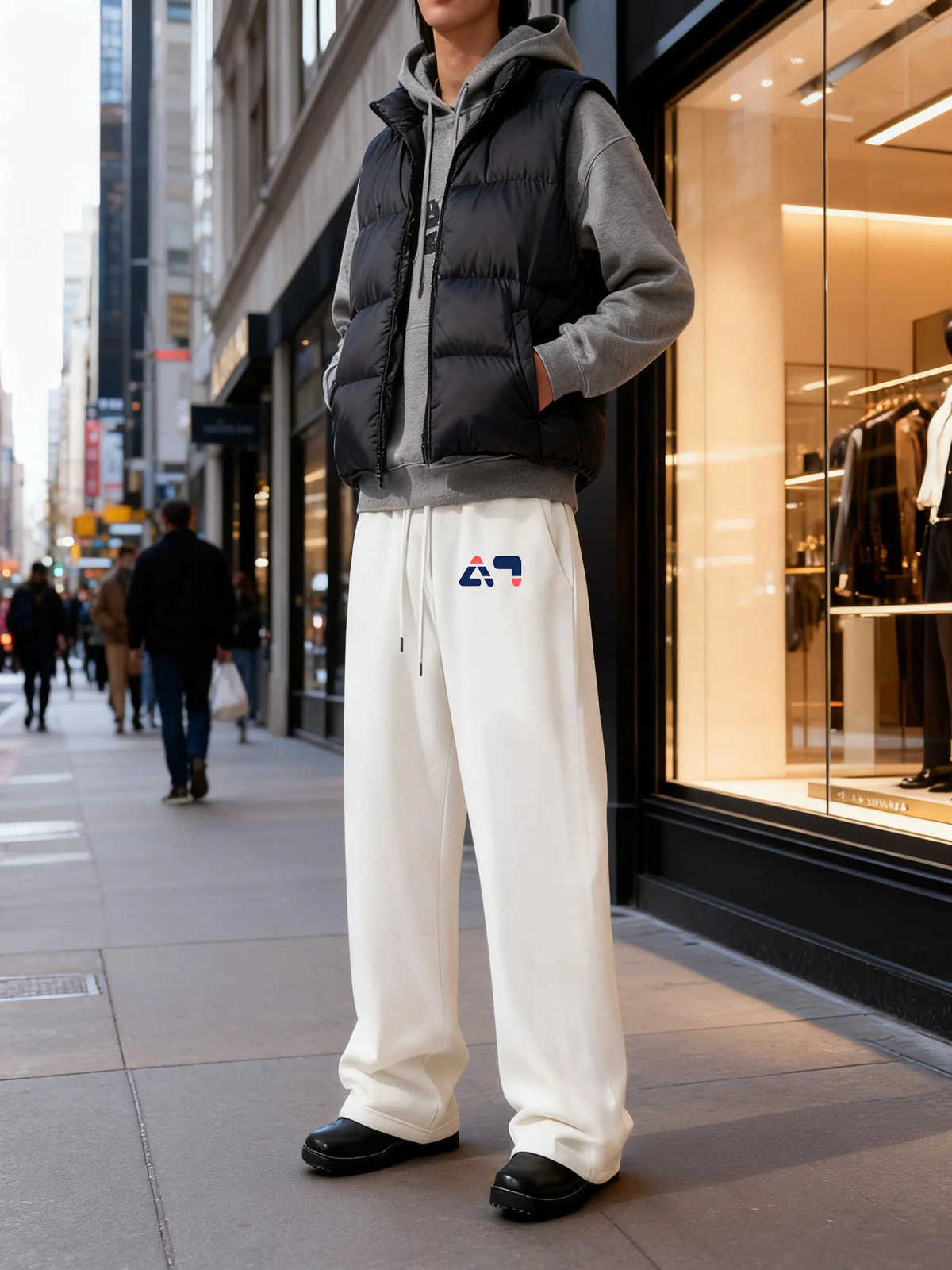sport New men's style casual pants -extra large size -stretch waist -elasticated design -workout wear - autumn/winter collection D260916