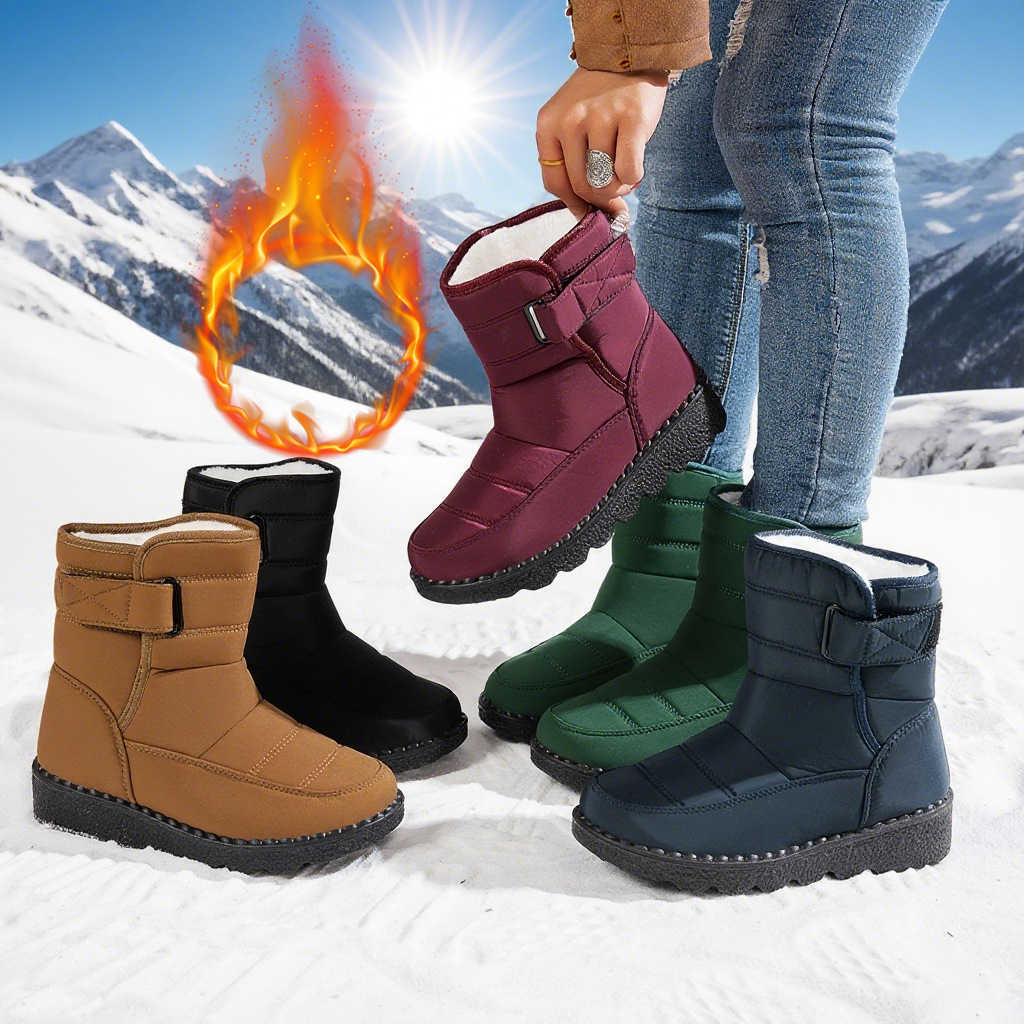 in Snow boots for women winter 2025 new style with plush warm cotton boots Snow boots for women D260916