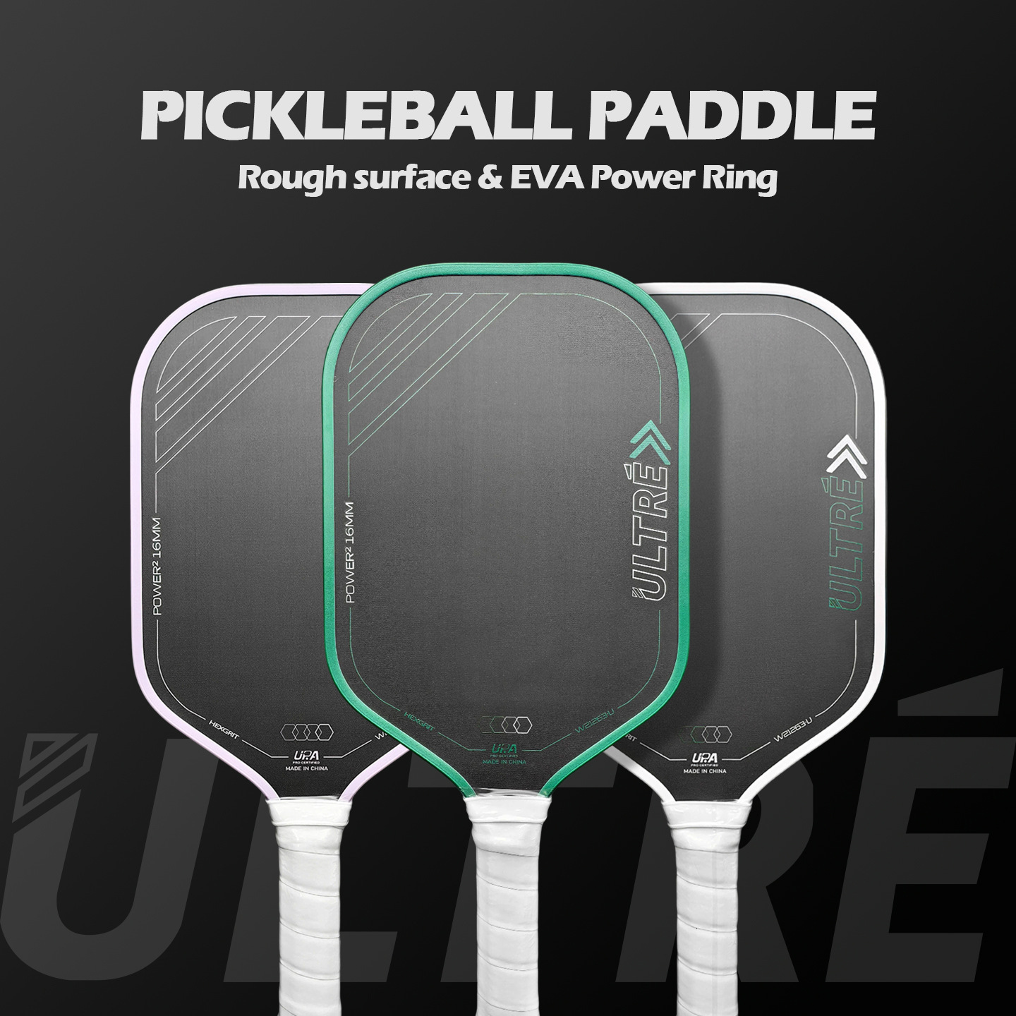 11six24 Ultr Power2 Paddle Carbon Fiber Surface 16mm Gen4 Floating Foam Core Professional Tournament Pickleball J260916