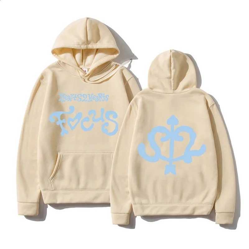 Gabriela Hearts2Hearts Focus Graphic EP Hoodie Men Women Hip Hop Fashion Oversized Streetwear Male Aesthetic Hooded Sweatshirts D2609151