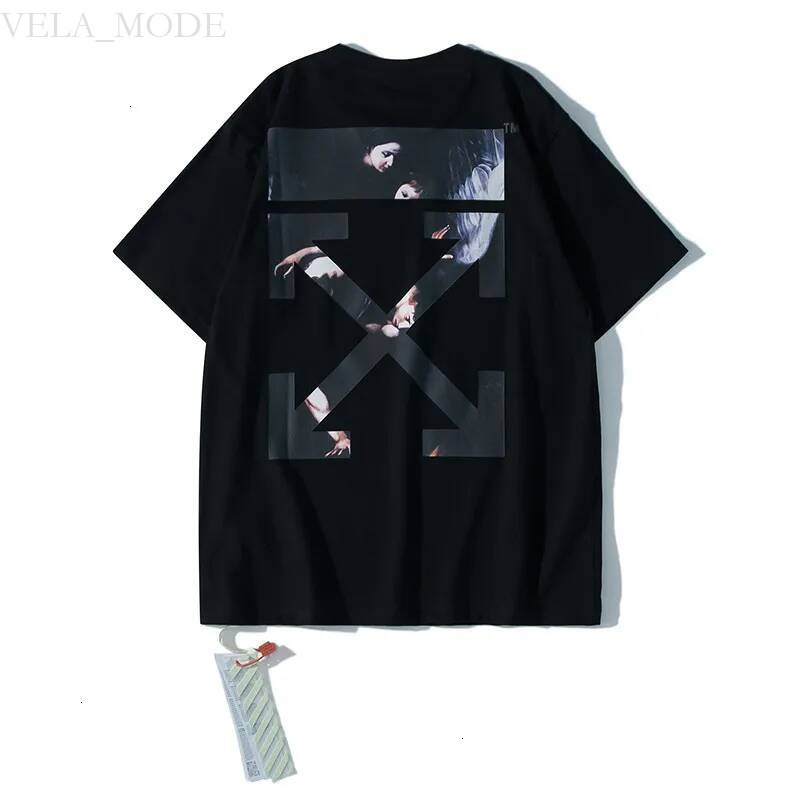 Off Wihte Shirt Designer Contemporary Style Trendy High Quality New Design For Men And Women Cotton Breathable And Comfortable Classical Offwhite T