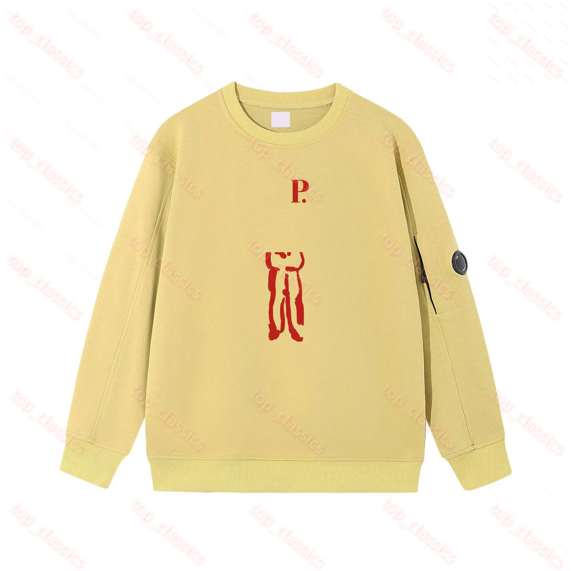Hoodie Mens Casual Fashion Cp Companyyy Hoodie Designer Hoodies Button Pocket Design Mens Womens Loose Casual Crew Neck Sweatshirt Men Compagnity Sw