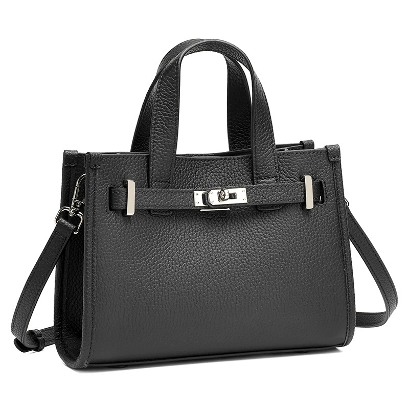 Designer Bag Tote Bag Retro Bag New Fashion Cowhide Crossbody Bag Lock Square Bag Trendy for Commuting Handbags Large Capacity Bags Shoulder Crossbo