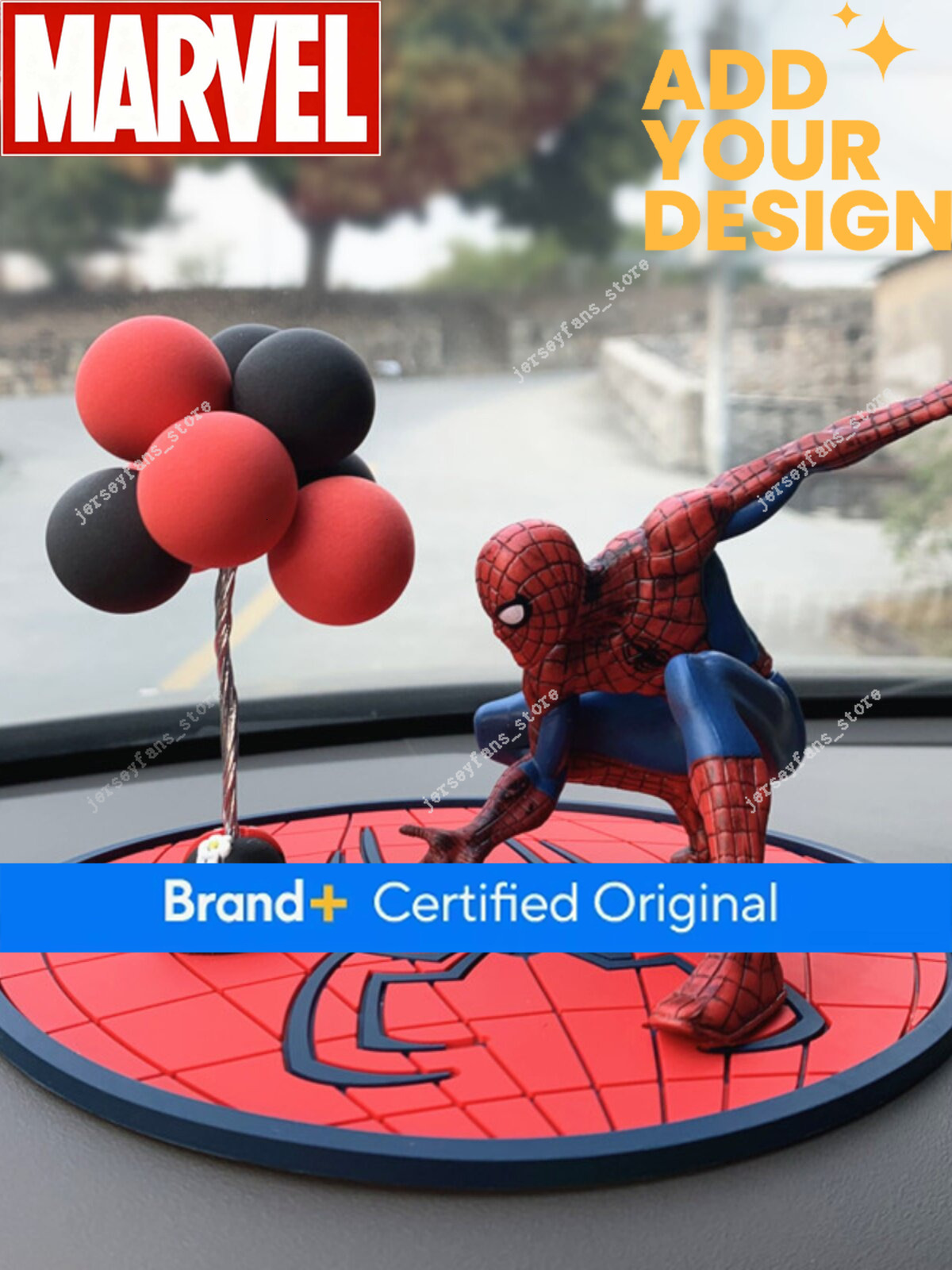 Avengers Heroes Series Iron Man Spider-Man Captain America Handheld Figurines Car Ornaments Interior Decorations 12