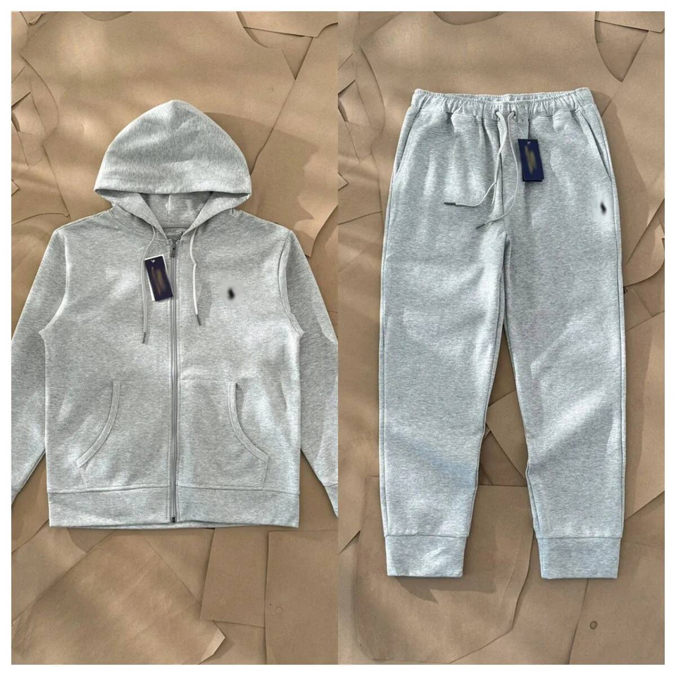 Ralfloren Polo Designer Fashion Hoodie Mens Tracksuits Polo Tracksuit Men High Quality Brand Spring Autumn Two Piece Sportswear Raphylauret Casual S
