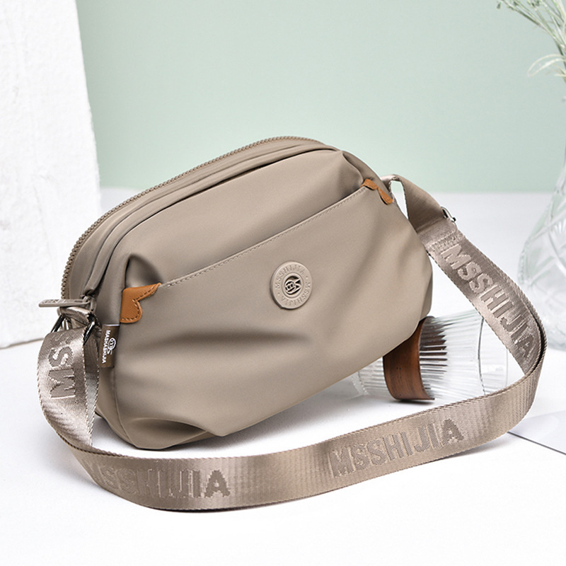 Cross-Border Waterproof Nylon Crossbody For Women 2025 New Model Casual Lightweight Multi-Compartment Large-Capacity Shoulder Bag Designer Bag City
