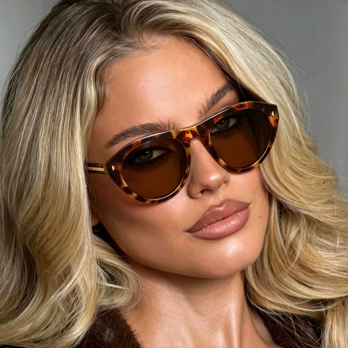 Luxury Retro Small Oval Sunglasses for Women Men 2026 Trendy Chic Cat Eye Narrow Sun Glasses Vacation Outfits Fashion Sunnies J260916