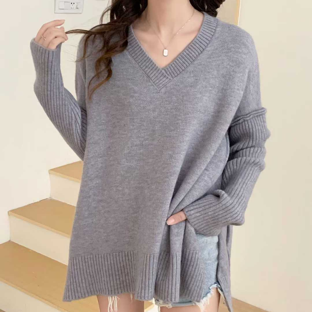 2025 Autumn/Winter Amazon Cross-Border New Women's Knitwear V-Neck Plus Size Fashionable Export Sexy Pullover Sweater Spider Hoodie