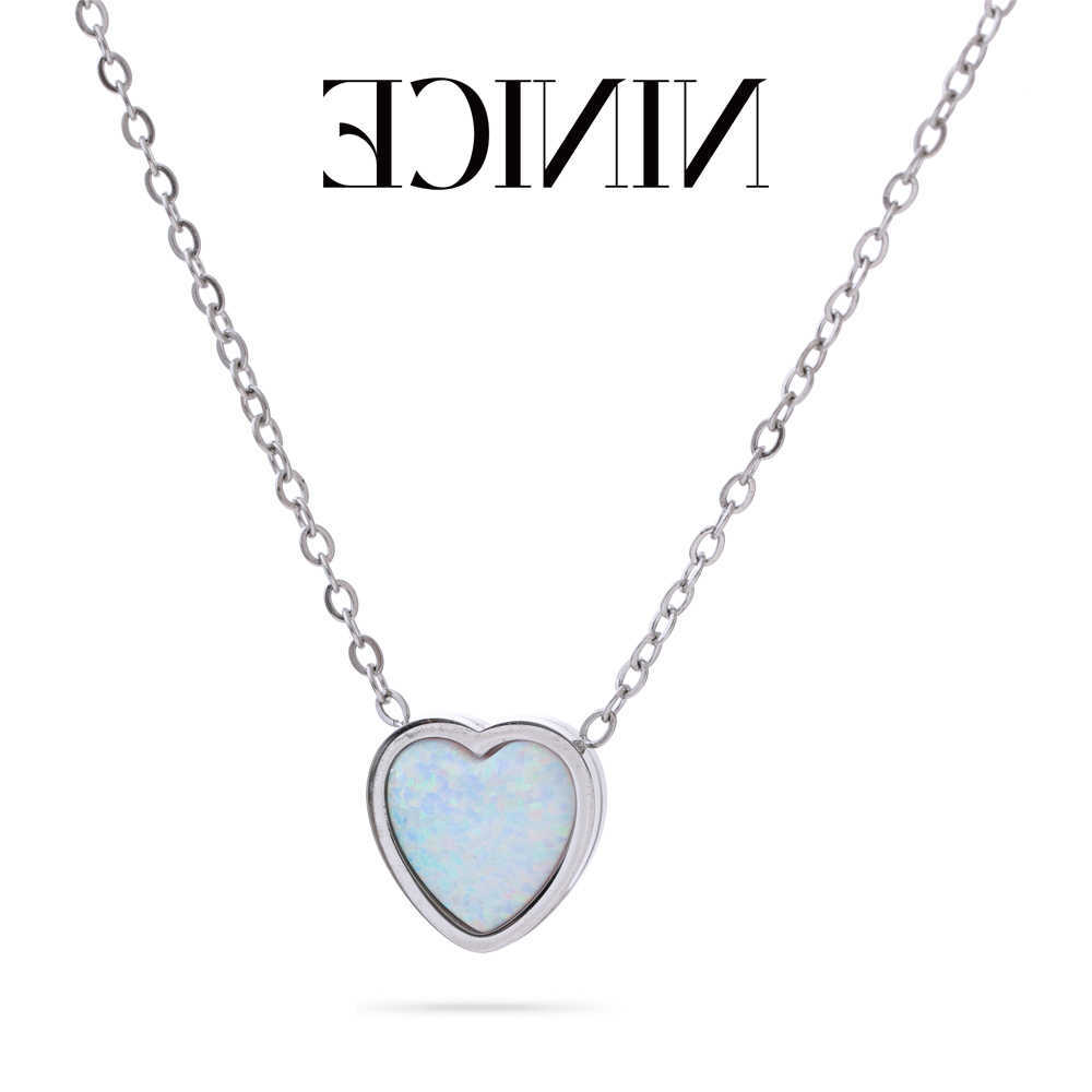 Original Necklace NiNice Women's Stainless Steel Pendant Selection Jewelry Wedding heart Brand Luxury Fashion Designer WholesaleT260916