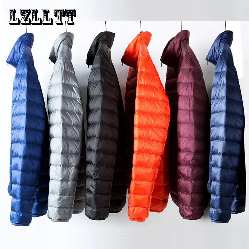 Men All-Season Warm Down Jacket Coats Mens Waterproof Windproof Down Jackets Spring Autumn Winter Casual 90% Down Jackets Male 260916