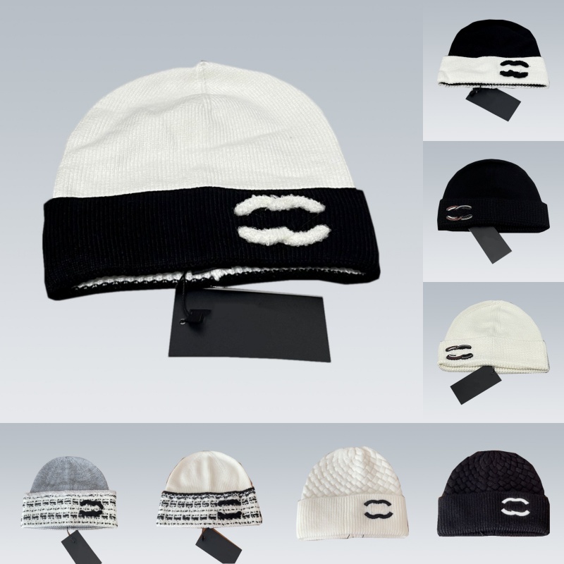 Winter Hats Designers Women Fashion Cuffed Cuff Beanie Designer Skull Caps For Men Popular Warm Versatile Knitted Bonnet Multi Color Optional ho1660