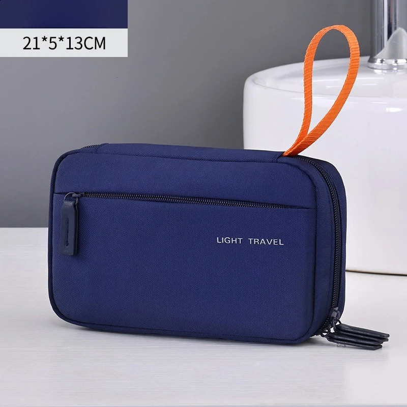 3-in-1 Travel Toiletry Bag for Men Oxford Toiletry Organizer Dopp Kit Water-resistant Shaving Bag Cosmetic Bag Makeup Organizer 260916