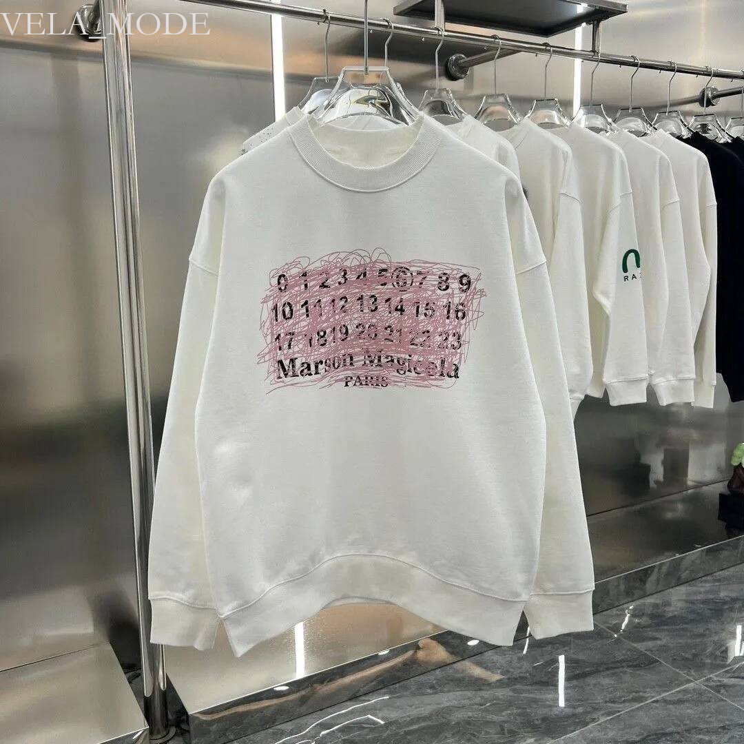 Maison Hoodie Designer Contemporary Style Fashion Cotton Daily Wear New Design Trendy High Street Men Women Luxury Classic Masion Margellia Long Sle