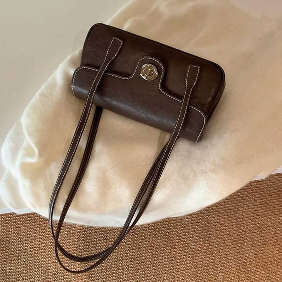 Designer Texture Light French Luxury Bread Underarm Bag Wen's Square Bag Cmuter Versatile Lady Single Shoder Handbag J260916