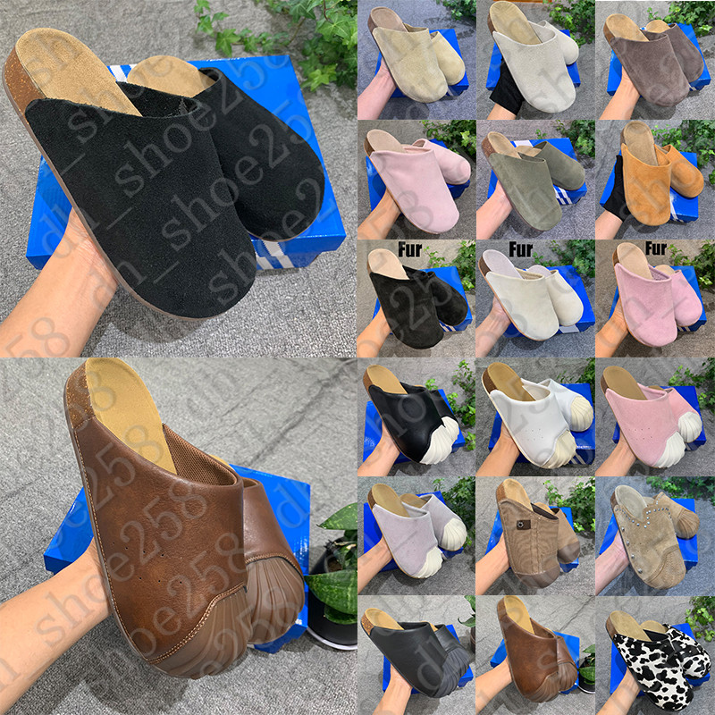 Free Shipping With Box Designer adiMule Slides sandals clogs heels sandale Shoes sandal slippers kitten mens womens sandles d h gate luxury platform