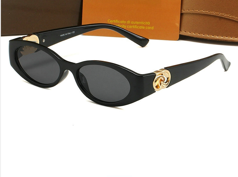2026 Top luxury G Sunglasses designer womens Mens Vintage Fashion Round Sunglasses Women Brand Design Retro Rivet Yellow Blue Lens Sun Glasses Male
