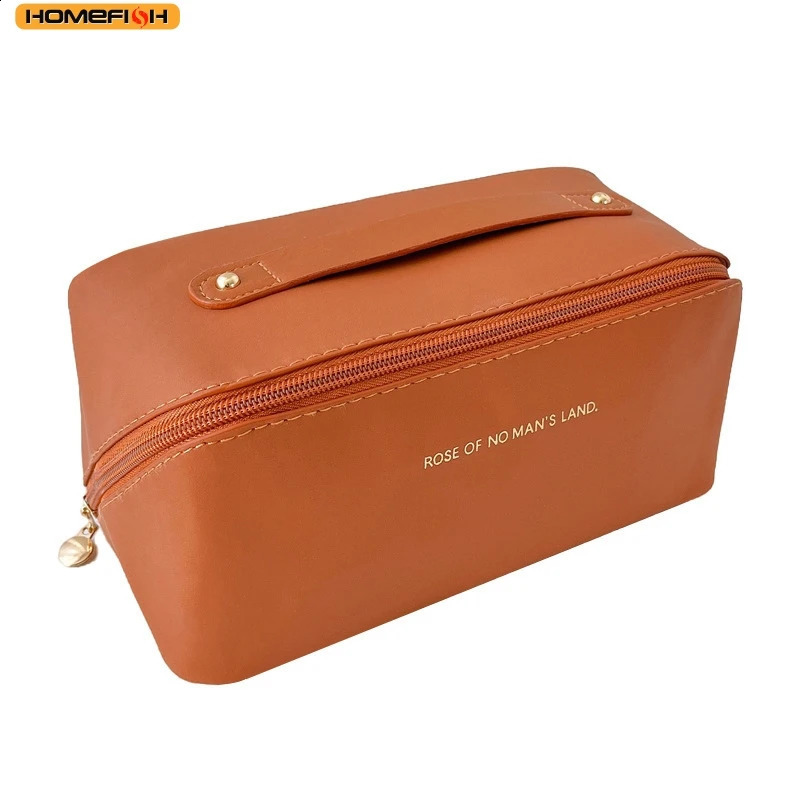 HOMEFISH y Makeup Organizer for Women Toiletry Kit Bag Cosmetic Storage Pouch Travel Make up Case Zipper Lady Box 260916