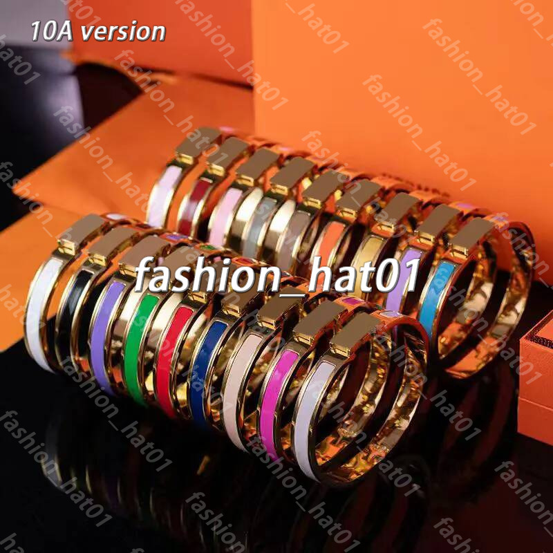 2026 AAA harmas Bracelet Brand H Bracelet High Quality 18k Gold Multi Style Charm Bracelet 8mm Designer Jewelry for Women harmes Bracelet 2b8