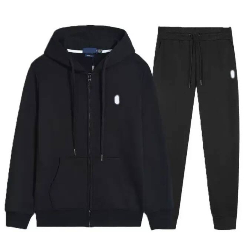 Ralfloren Tracksuits 2026 New Polo Suit Men's Classic Brand Women's Zipper Pants Sets Pullovers Jackets Sports 2 Piece Set Of Pony Embroid