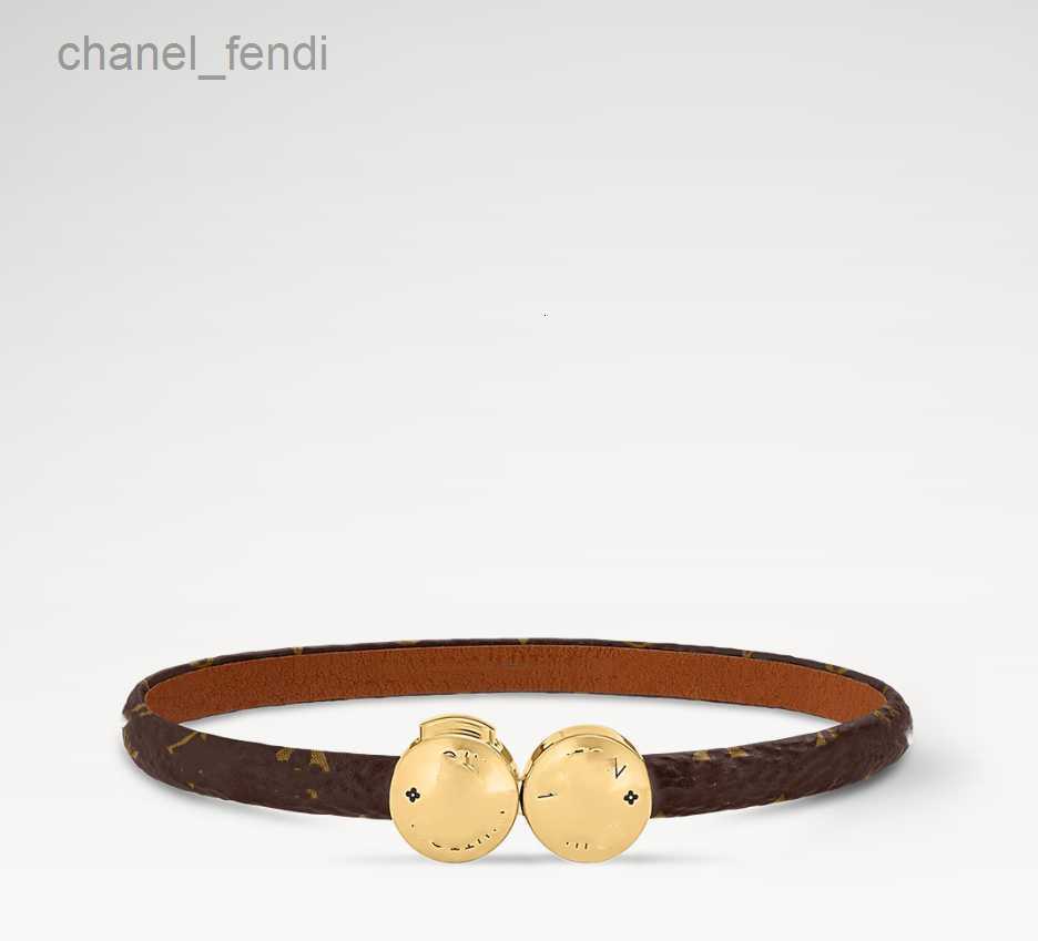 With BOX Leather bracelet Fashion classic jewelry designer bracelet flat brown brand metal for men and women lovers jewelry gift